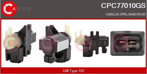 Casco CPC77010GS - Spiediena pārveidotājs, Izpl. gāzu vadība autodraugiem.lv