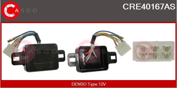 Casco CRE40167AS - Ģeneratora sprieguma regulators autodraugiem.lv