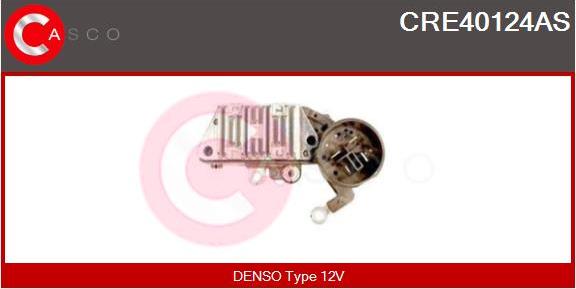 Casco CRE40124AS - Ģeneratora sprieguma regulators autodraugiem.lv