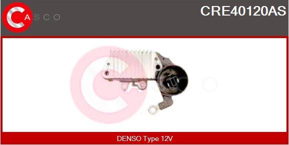 Casco CRE40120AS - Ģeneratora sprieguma regulators autodraugiem.lv