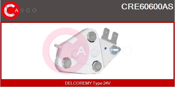 Casco CRE60600AS - Ģeneratora sprieguma regulators autodraugiem.lv