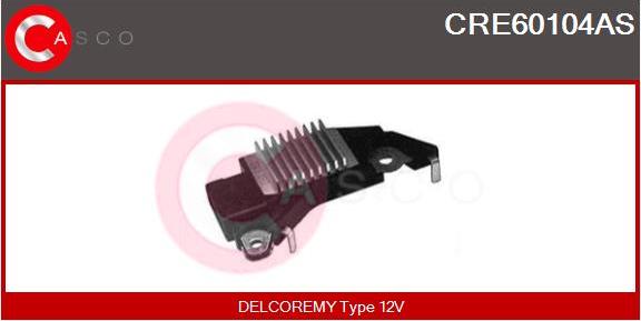 Casco CRE60104AS - Ģeneratora sprieguma regulators autodraugiem.lv