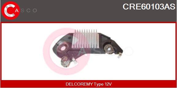 Casco CRE60103AS - Ģeneratora sprieguma regulators autodraugiem.lv