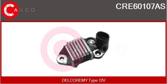 Casco CRE60107AS - Ģeneratora sprieguma regulators autodraugiem.lv