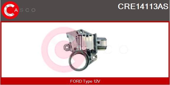 Casco CRE14113AS - Ģeneratora sprieguma regulators autodraugiem.lv