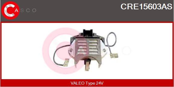 Casco CRE15603AS - Ģeneratora sprieguma regulators autodraugiem.lv