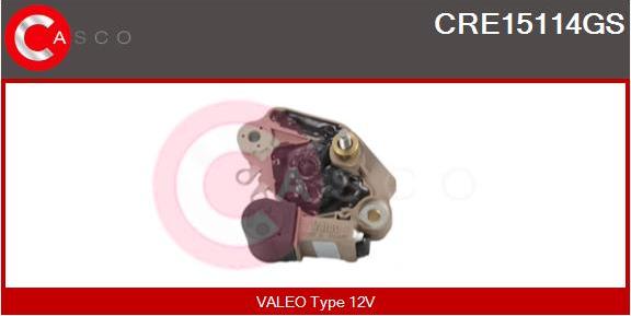 Casco CRE15114GS - Ģeneratora sprieguma regulators autodraugiem.lv