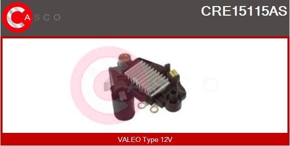 Casco CRE15115AS - Ģeneratora sprieguma regulators autodraugiem.lv