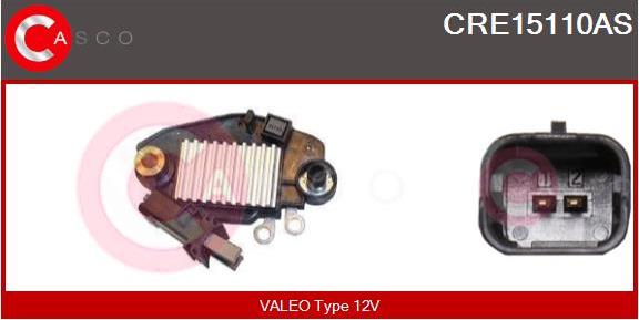 Casco CRE15110AS - Ģeneratora sprieguma regulators autodraugiem.lv