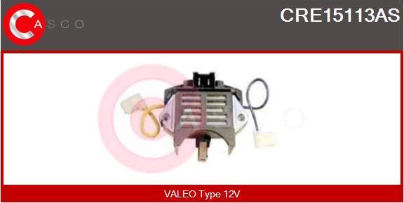 Casco CRE15113AS - Ģeneratora sprieguma regulators autodraugiem.lv