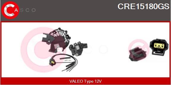 Casco CRE15180GS - Ģeneratora sprieguma regulators autodraugiem.lv