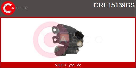 Casco CRE15139GS - Ģeneratora sprieguma regulators autodraugiem.lv