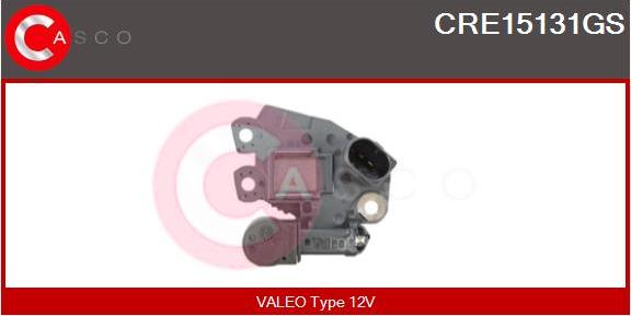 Casco CRE15131GS - Ģeneratora sprieguma regulators autodraugiem.lv