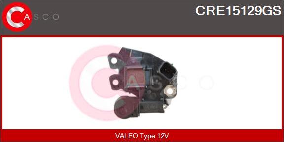 Casco CRE15129GS - Ģeneratora sprieguma regulators autodraugiem.lv
