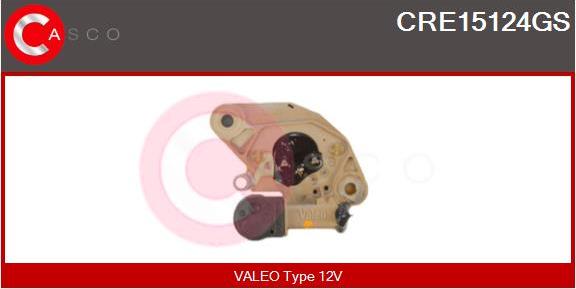Casco CRE15124GS - Ģeneratora sprieguma regulators autodraugiem.lv