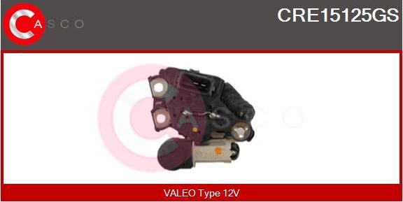 Casco CRE15125GS - Ģeneratora sprieguma regulators autodraugiem.lv