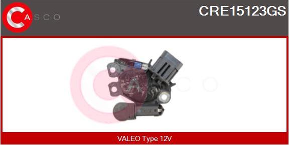 Casco CRE15123GS - Ģeneratora sprieguma regulators autodraugiem.lv