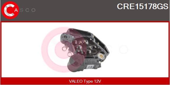 Casco CRE15178GS - Ģeneratora sprieguma regulators autodraugiem.lv