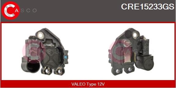 Casco CRE15233GS - Ģeneratora sprieguma regulators autodraugiem.lv