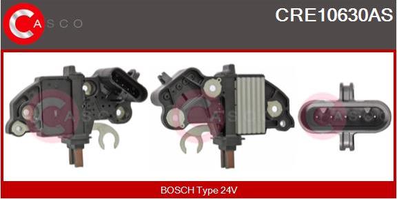 Casco CRE10630AS - Ģeneratora sprieguma regulators autodraugiem.lv