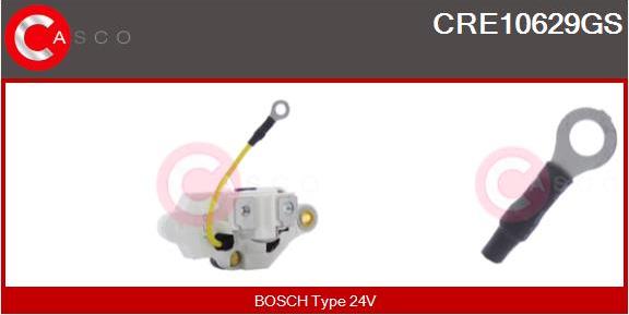 Casco CRE10629GS - Ģeneratora sprieguma regulators autodraugiem.lv