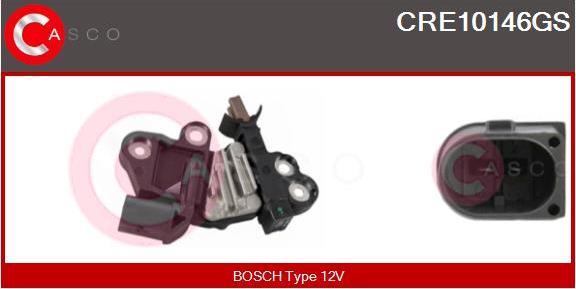 Casco CRE10146GS - Ģeneratora sprieguma regulators autodraugiem.lv