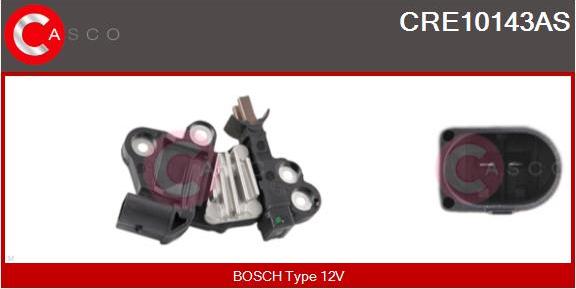 Casco CRE10143AS - Ģeneratora sprieguma regulators autodraugiem.lv