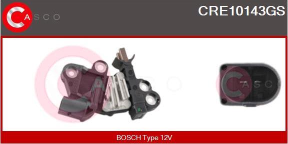 Casco CRE10143GS - Ģeneratora sprieguma regulators autodraugiem.lv