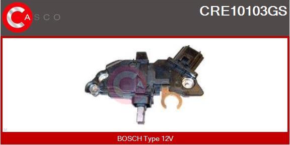 Casco CRE10103GS - Ģeneratora sprieguma regulators autodraugiem.lv