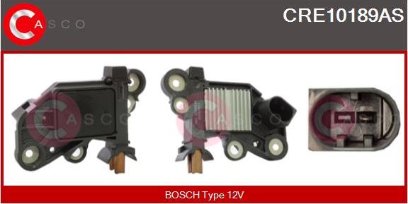 Casco CRE10189AS - Ģeneratora sprieguma regulators autodraugiem.lv