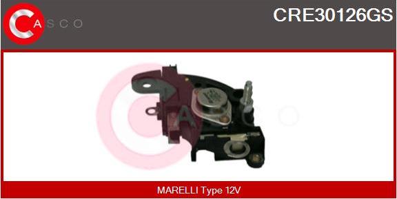 Casco CRE30126GS - Ģeneratora sprieguma regulators autodraugiem.lv