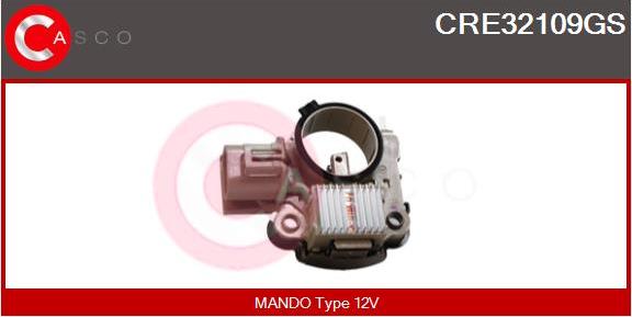 Casco CRE32109GS - Ģeneratora sprieguma regulators autodraugiem.lv