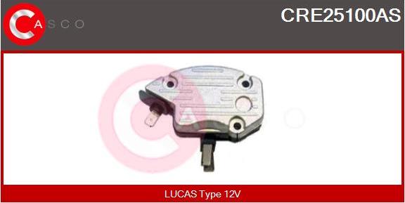 Casco CRE25100AS - Ģeneratora sprieguma regulators autodraugiem.lv