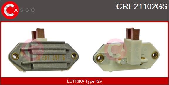 Casco CRE21102GS - Ģeneratora sprieguma regulators autodraugiem.lv