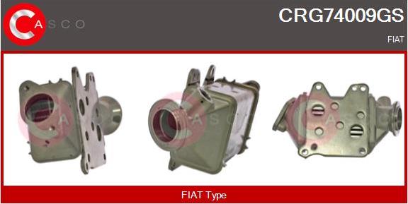 Casco CRG74009GS - Radiators, Izplūdes gāzu recirkulācija autodraugiem.lv