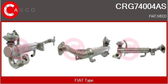 Casco CRG74004AS - Radiators, Izplūdes gāzu recirkulācija autodraugiem.lv