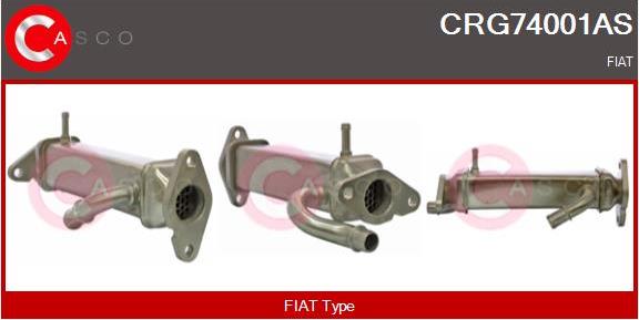 Casco CRG74001AS - Radiators, Izplūdes gāzu recirkulācija autodraugiem.lv