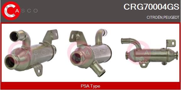 Casco CRG70004GS - Radiators, Izplūdes gāzu recirkulācija autodraugiem.lv