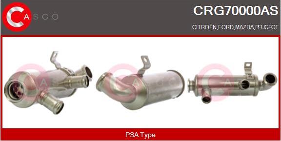 Casco CRG70000AS - Radiators, Izplūdes gāzu recirkulācija autodraugiem.lv