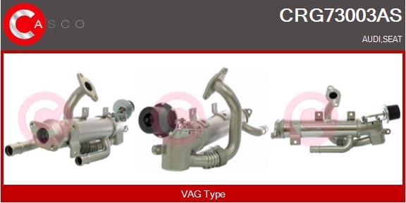 Casco CRG73003AS - Radiators, Izplūdes gāzu recirkulācija autodraugiem.lv