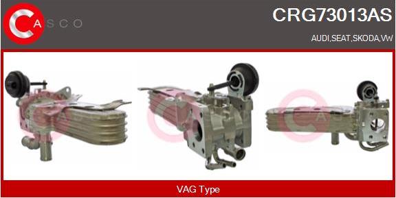 Casco CRG73013AS - Radiators, Izplūdes gāzu recirkulācija autodraugiem.lv