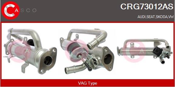 Casco CRG73012AS - Radiators, Izplūdes gāzu recirkulācija autodraugiem.lv