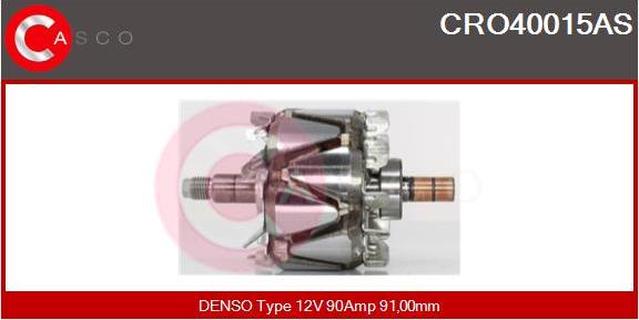 Casco CRO40015AS - Rotors, Ģenerators autodraugiem.lv