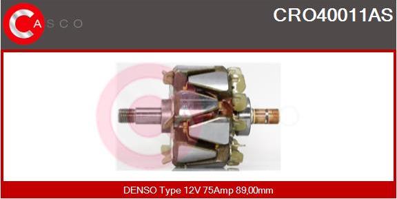 Casco CRO40011AS - Rotors, Ģenerators autodraugiem.lv