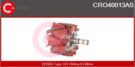 Casco CRO40013AS - Rotors, Ģenerators autodraugiem.lv