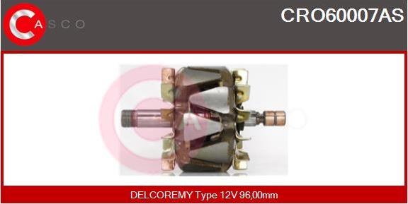 Casco CRO60007AS - Rotors, Ģenerators autodraugiem.lv