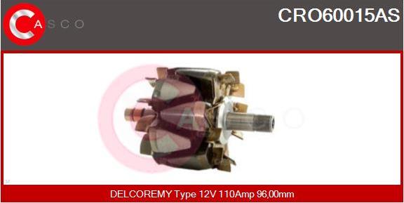 Casco CRO60015AS - Rotors, Ģenerators autodraugiem.lv