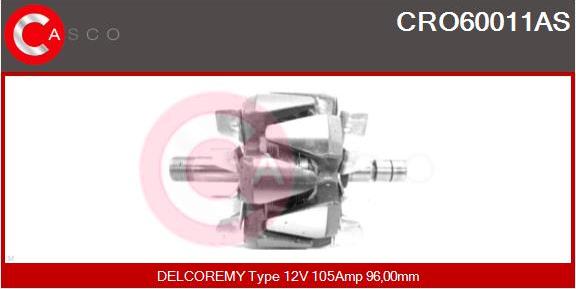 Casco CRO60011AS - Rotors, Ģenerators autodraugiem.lv