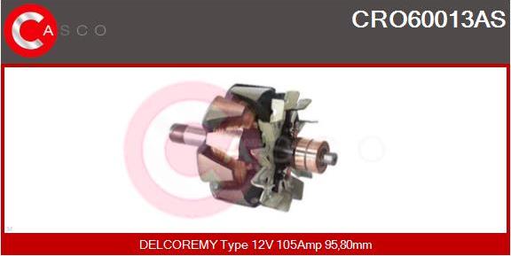 Casco CRO60013AS - Rotors, Ģenerators autodraugiem.lv