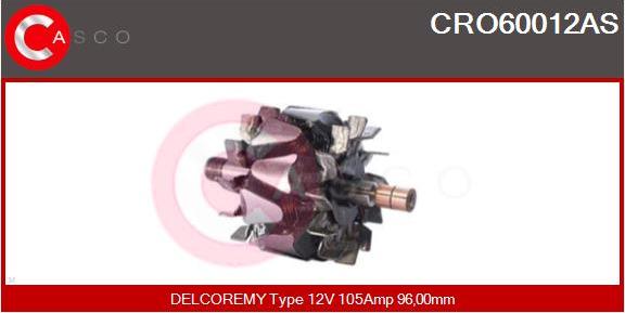 Casco CRO60012AS - Rotors, Ģenerators autodraugiem.lv